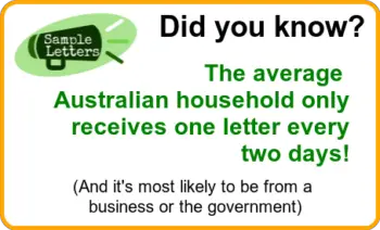 Average Australian Household only receives a letter every two days