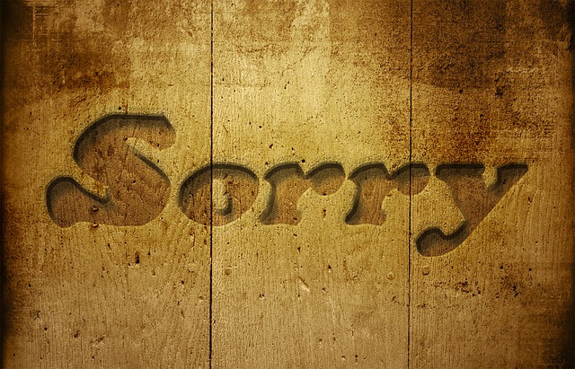 Apology letters – How to say sorry by letter