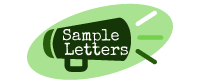 Sample letters logo